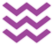 three purple chevrons